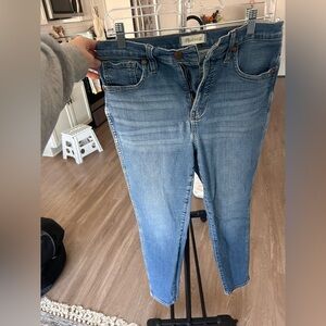 Madewell Light Blue Skinny Jeans
